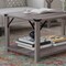 Flash Furniture Gray Wash Coffee Table with Black Metal Accents ZG-037-GY-GG - alternate 8